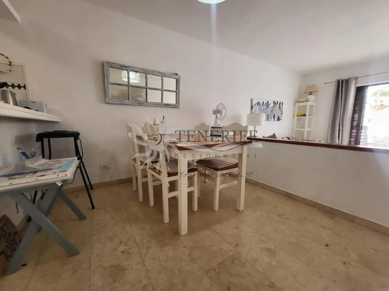 Esszimmer von Erdgeschoss zum Verkauf in Adeje mit Terrasse und Möbliert