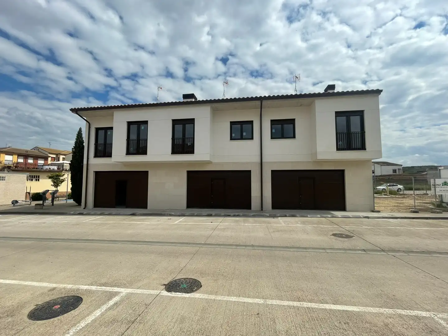 Vista exterior de Casa o chalet en venta en Andosilla con Aire acondicionado, Calefacción y Jardín privado