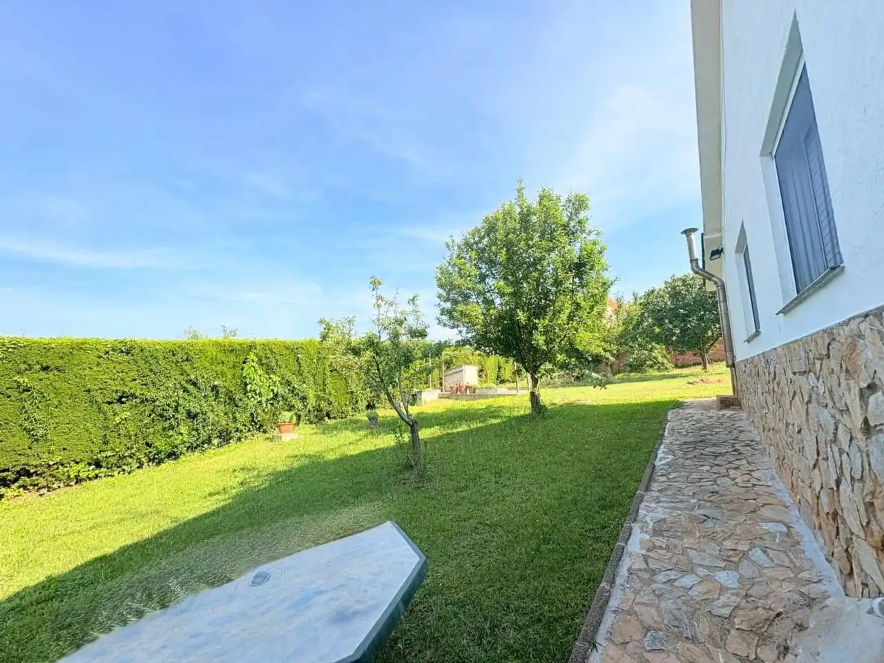 Garden of Houses for sale in Caldes de Malavella  with Air Conditioner, Heating and Private garden