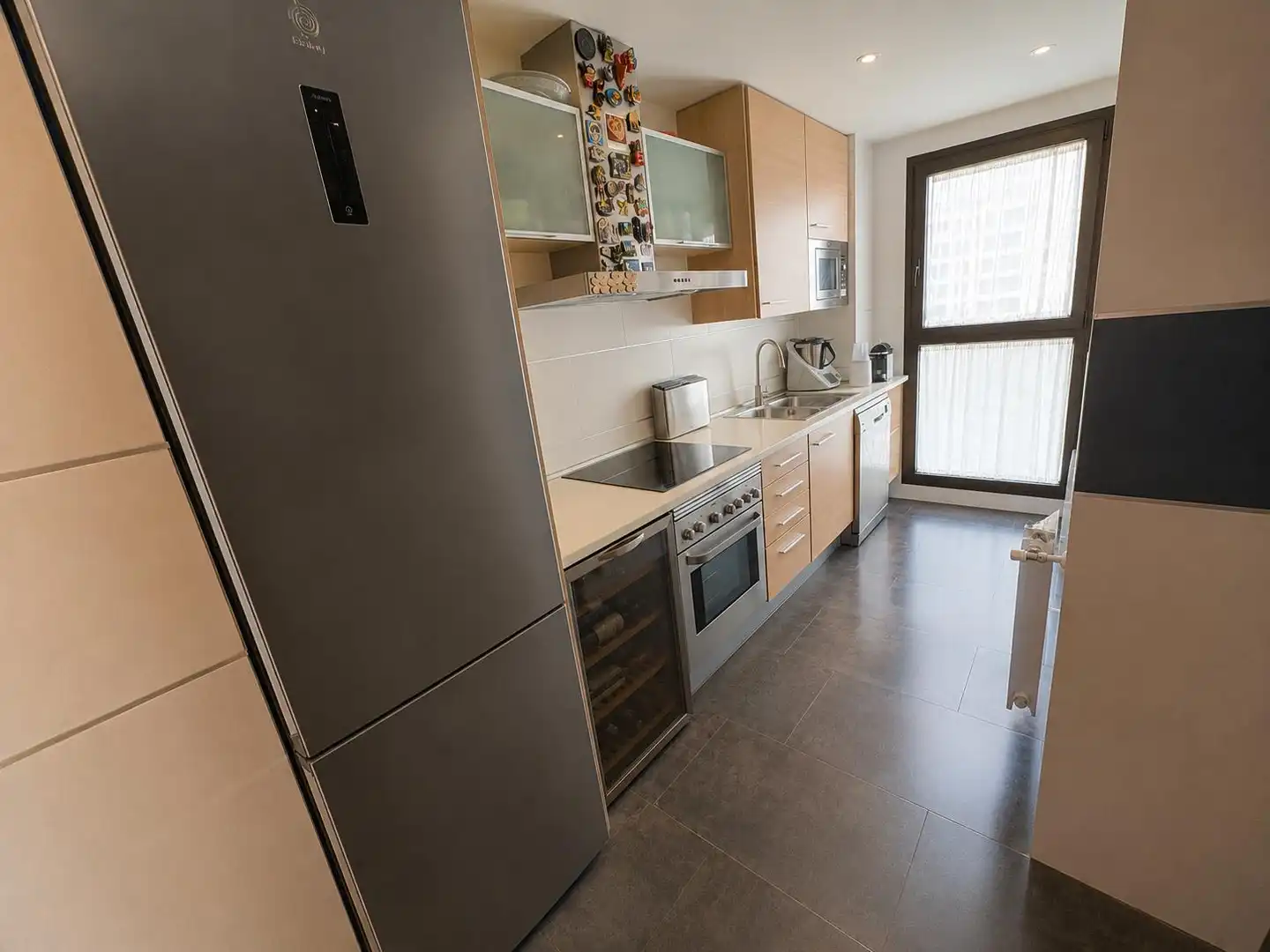 Kitchen of Flat for sale in Madrid  with Air Conditioner, Heating and Storage room