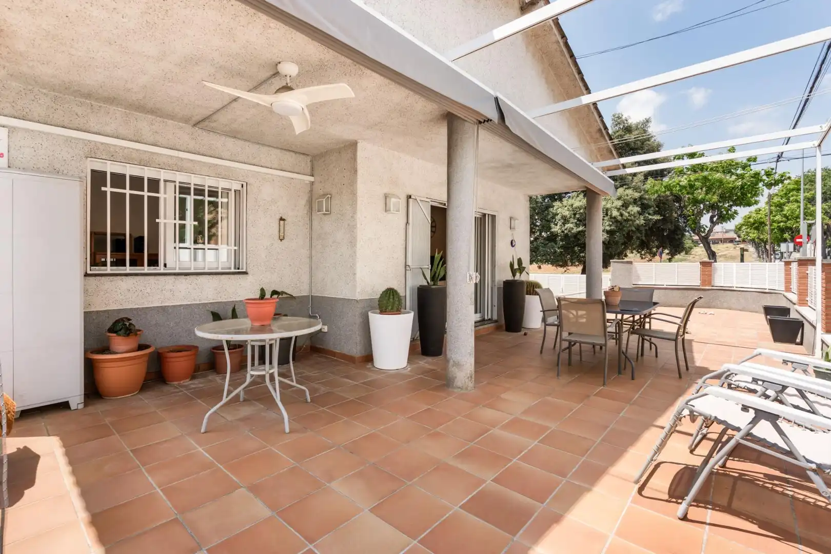Terraza de Casa adosada en venta en Parets del Vallès con Aire acondicionado, Calefacción y Jardín privado