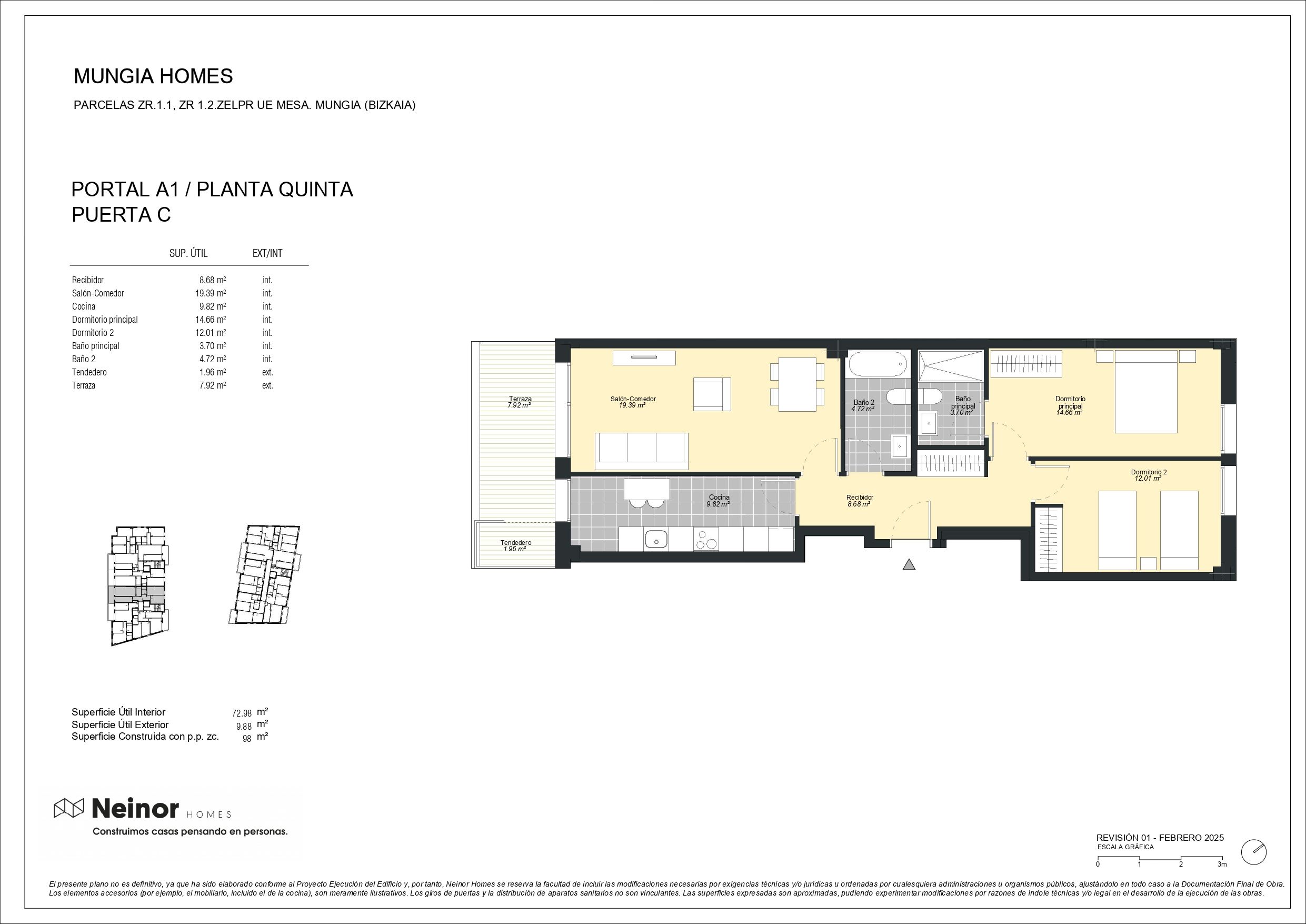Flat for sale in   Calle Lauaxeta Olerkari, Mungia