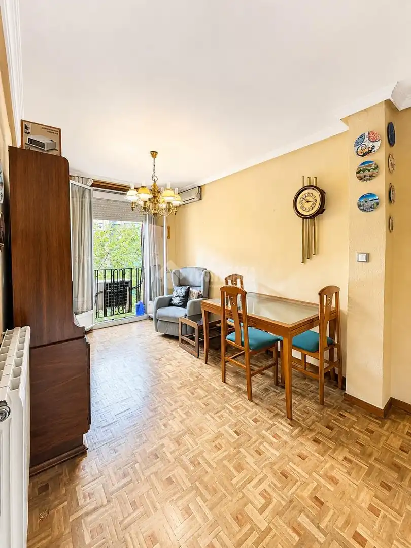 Exterior view of Flat for sale in Madrid  with Air Conditioner and Heating