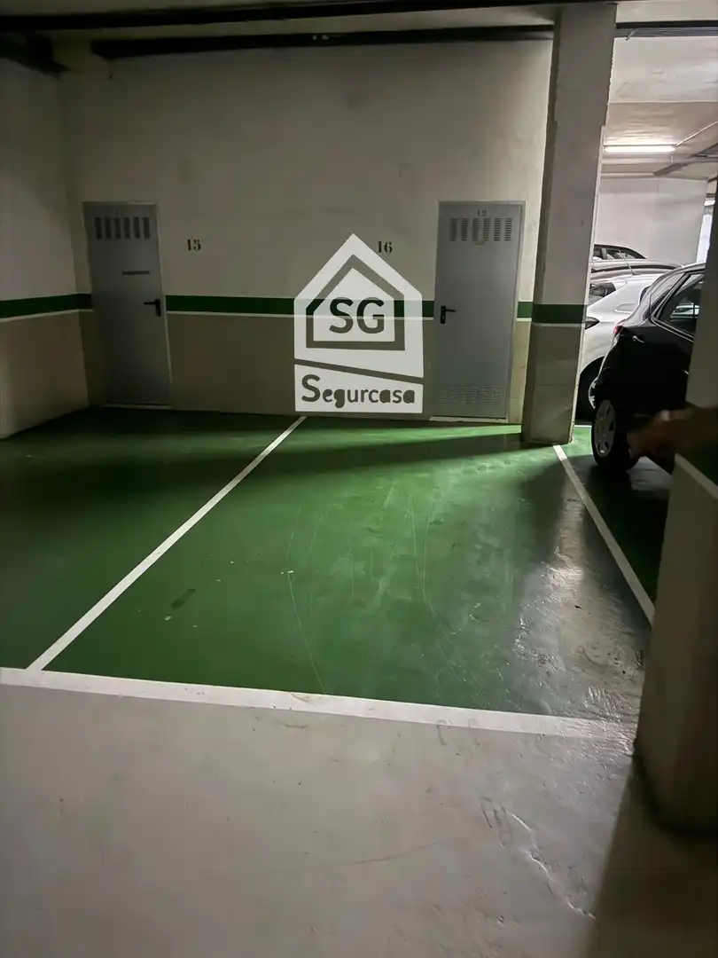 Parking of Flat for sale in Ourense Capital   with Heating, Terrace and Storage room