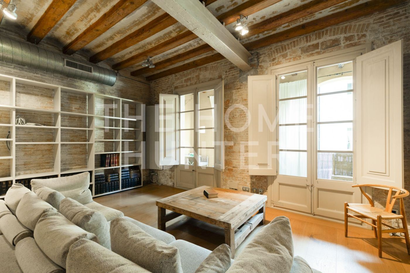 Sala de estar de Piso en venta en  Barcelona Capital con Aire acondicionado, Calefacción y Terraza