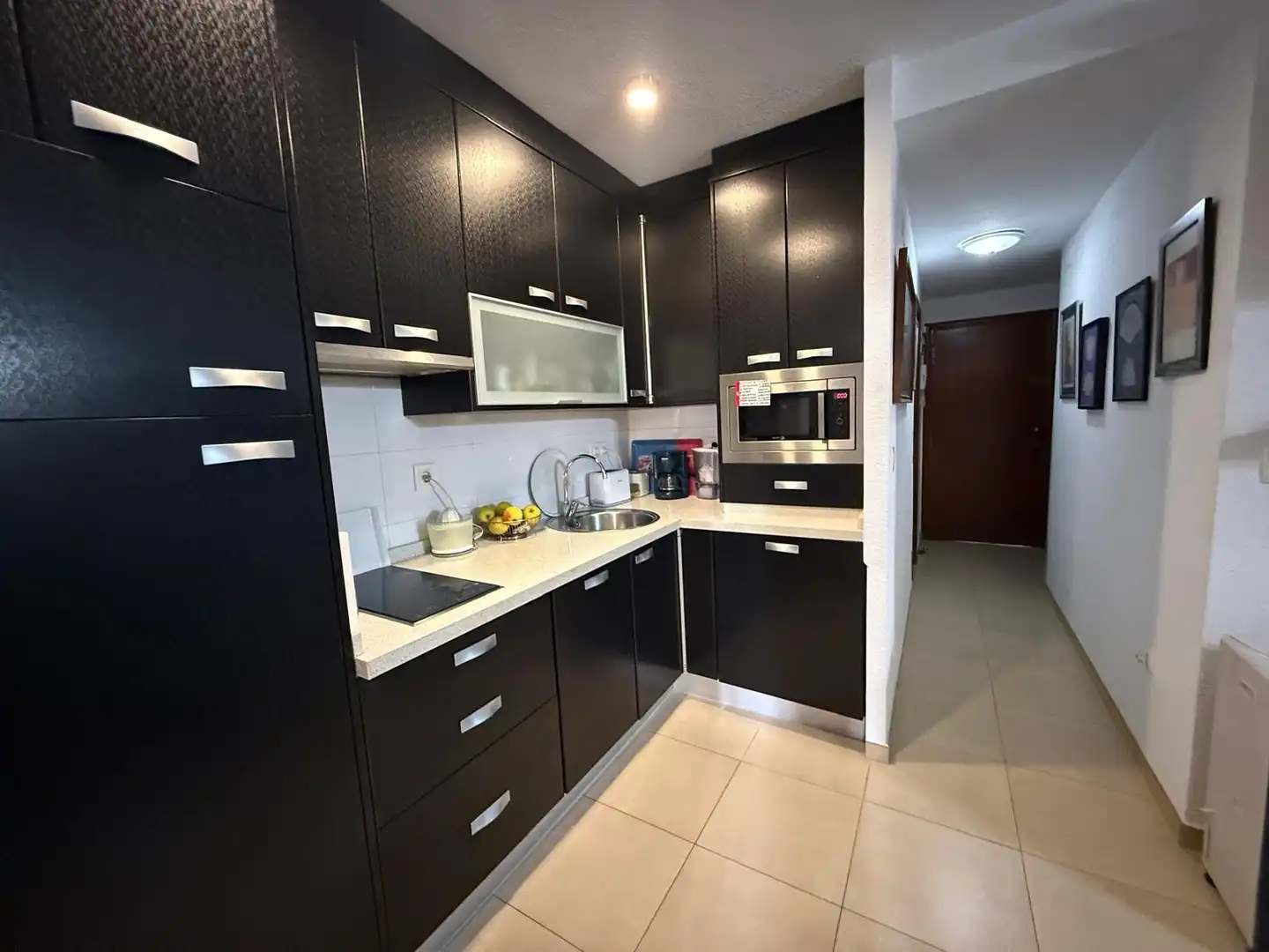 Kitchen of Flat for sale in Finestrat  with Furnished and Balcony