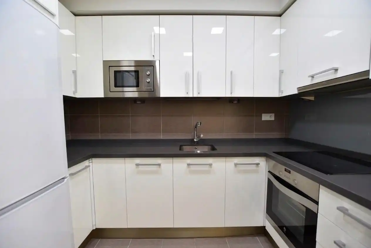 Kitchen of Flat for rent in Granada  with Air Conditioner, Heating and Furnished