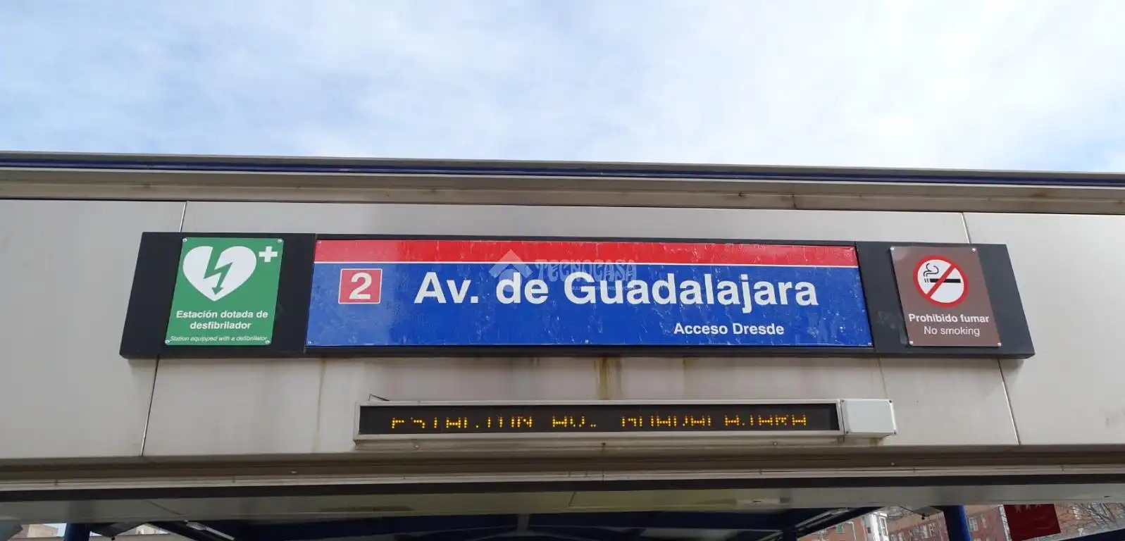 Vista exterior de Pis en venda en Madrid