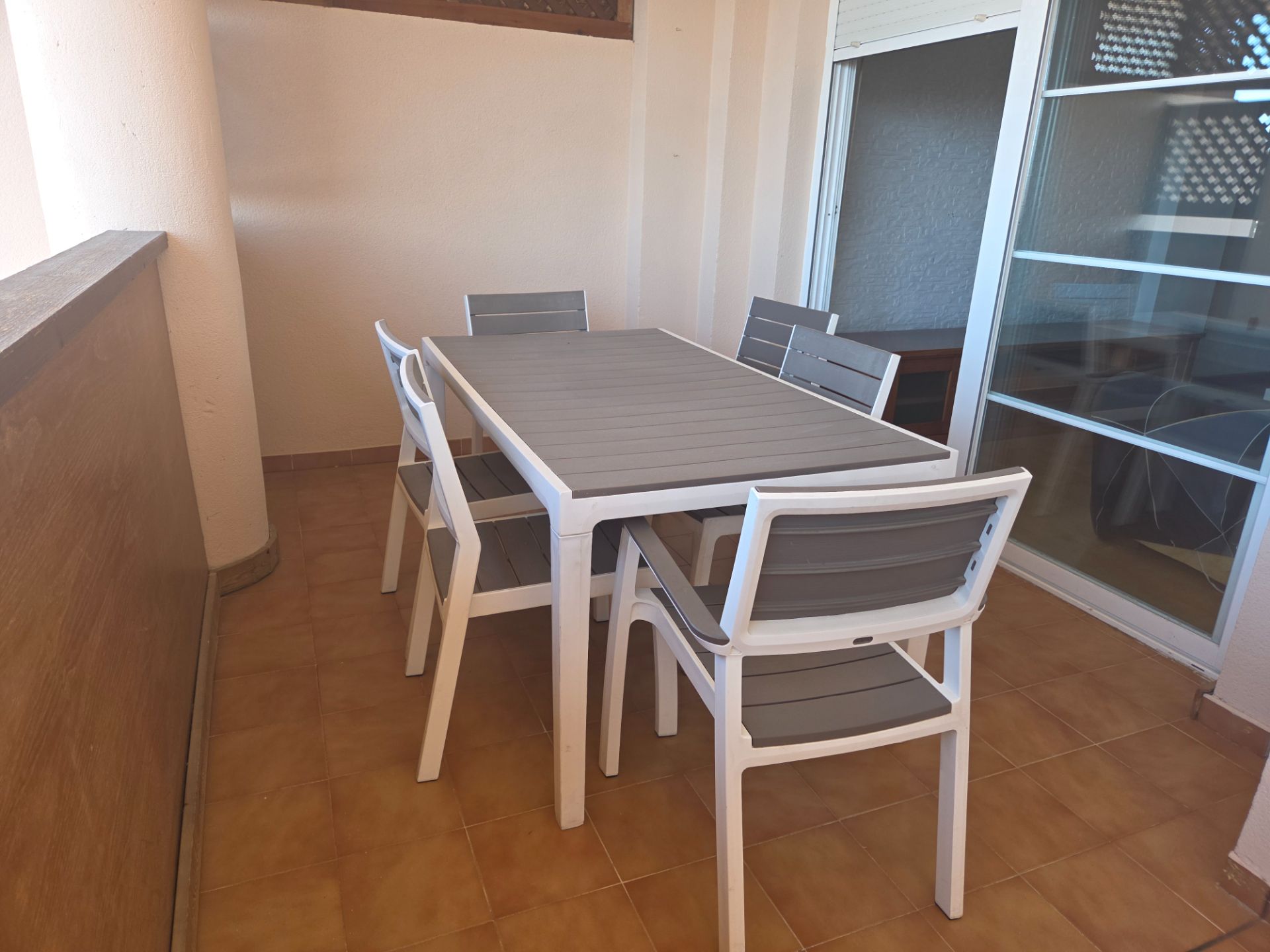 Terrace of Flat for sale in Estepona  with Air Conditioner, Parquet flooring and Terrace