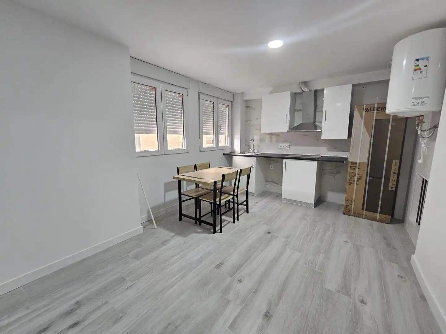 Kitchen of Flat for rent in Aspe  with Air Conditioner and Balcony