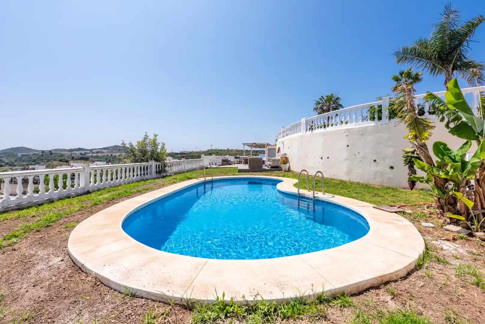 Swimming pool of Houses for sale in Mijas  with Terrace, Swimming Pool and Furnished