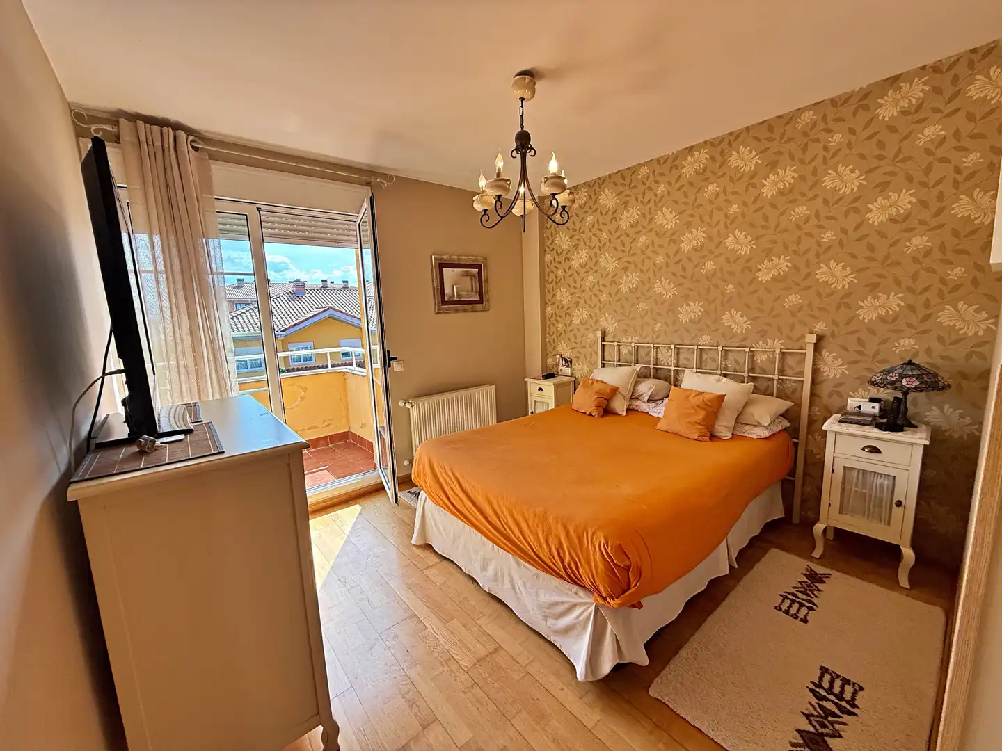 Bedroom of Detached homes for sale in Llanera  with Heating, Parquet flooring and Terrace