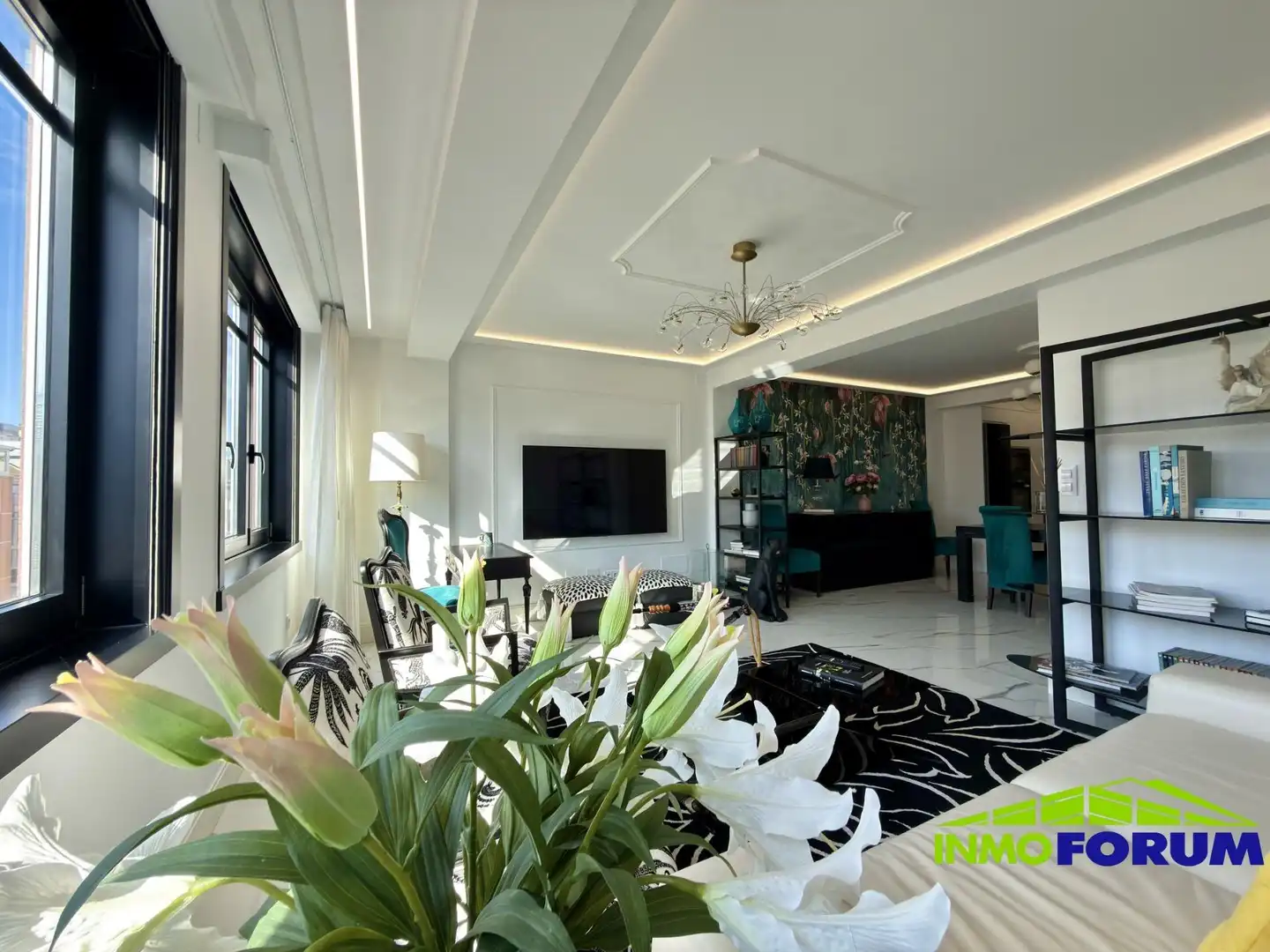 Sala d'estar de Pis en venda en A Coruña Capital  amb Calefacció