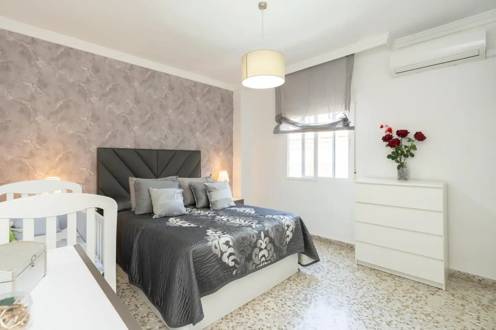 Bedroom of Flat for sale in Motril  with Air Conditioner and Balcony