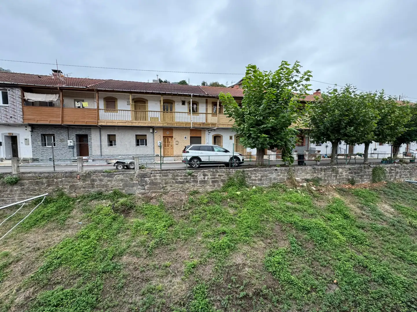 Exterior view of Flat for sale in Aller  with Storage room