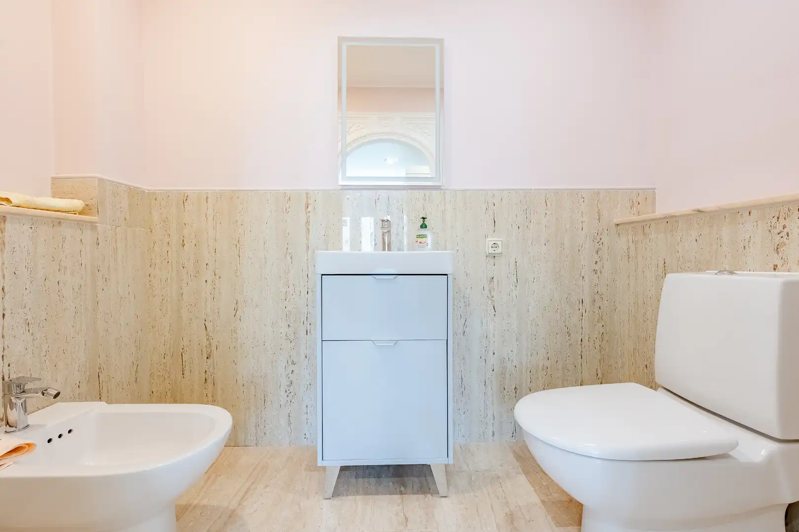 Baño de Casa o chalet en venta en Badalona con Aire acondicionado, Calefacción y Jardín privado