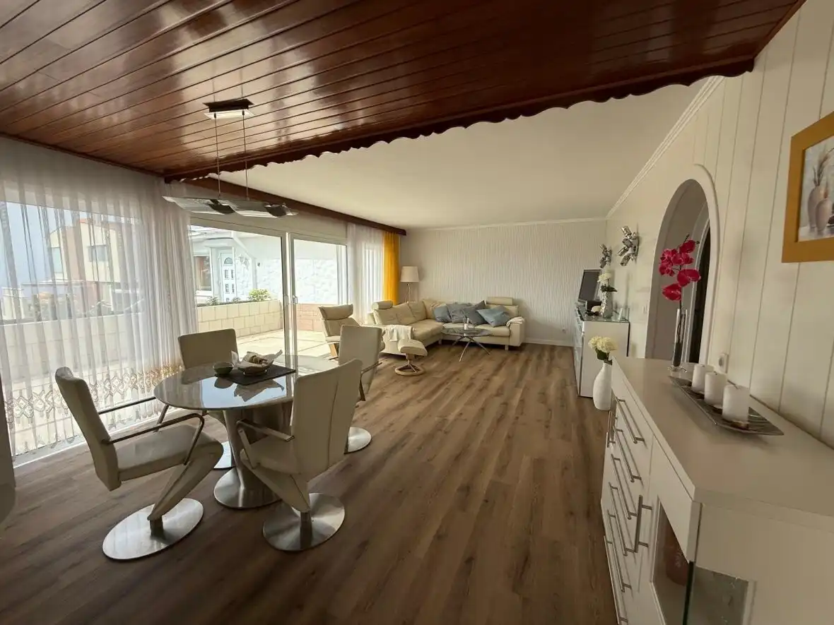 Sala d'estar de Casa o xalet en venda en La Matanza de Acentejo amb Terrassa