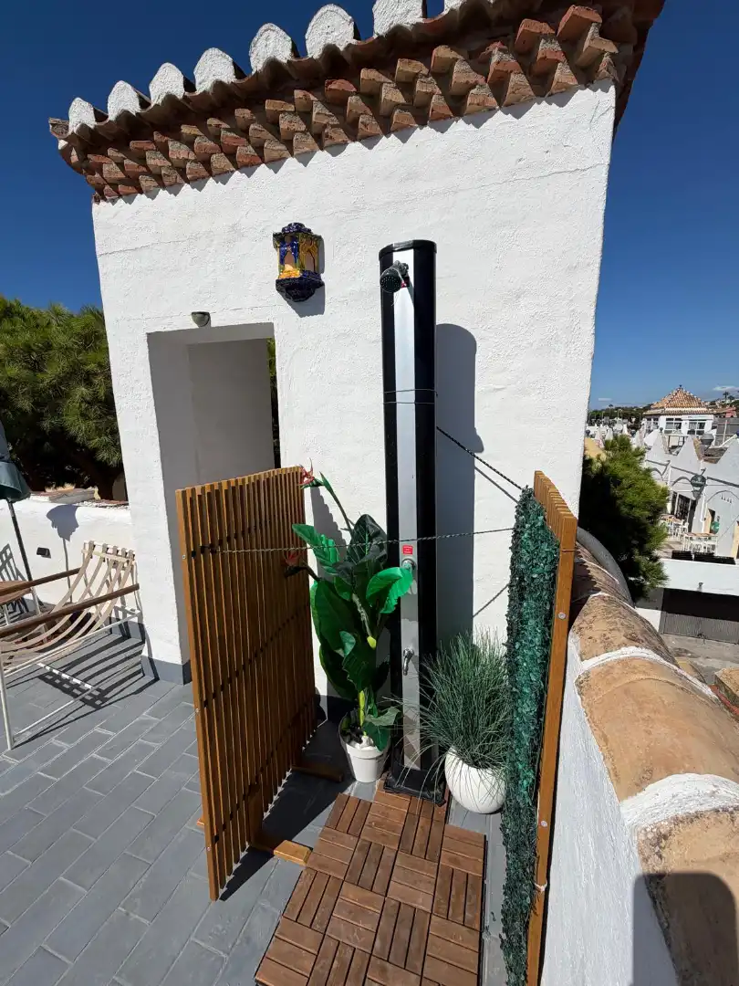 Balcony of Attic for sale in Mijas  with Air Conditioner, Terrace and Furnished
