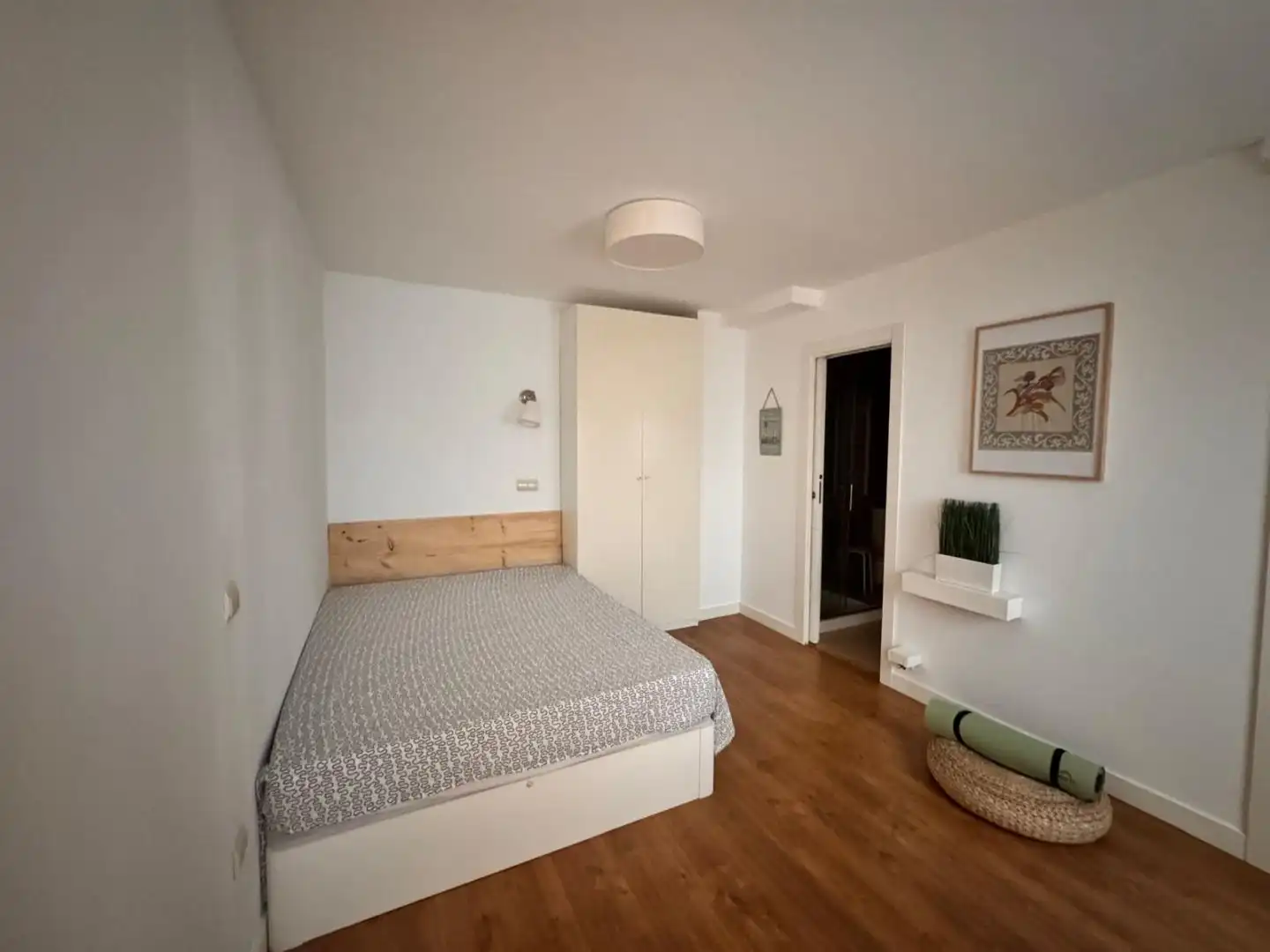 Schlafzimmer von Wohnung zur Miete in Salamanca Capital mit Klimaanlage