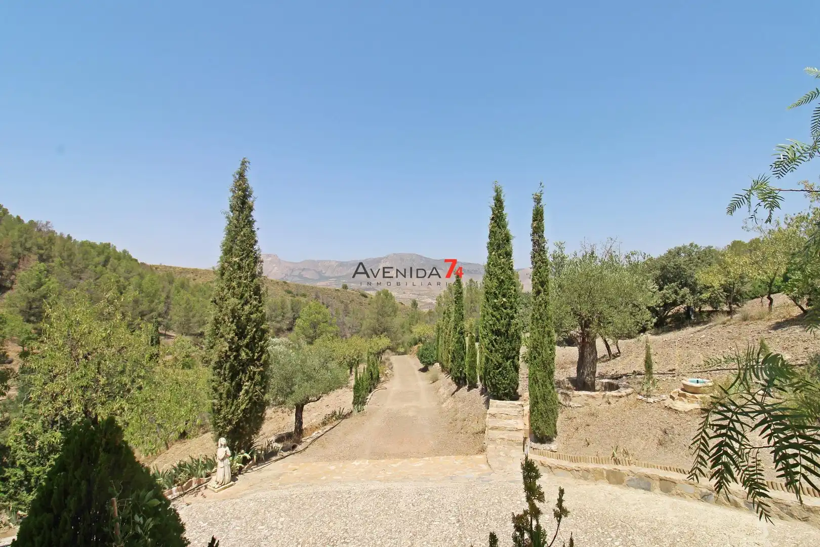 Exterior view of Country homes for sale in Lorca  with Private garden, Parquet flooring and Terrace