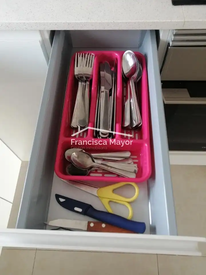 Cocina de Piso de alquiler en Valencia con Trastero, Amueblado y Balcón