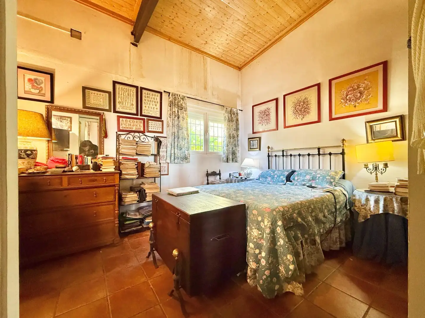 Habitación de Finca rústica en venta en Piedralaves con Jardín privado, Terraza y Trastero