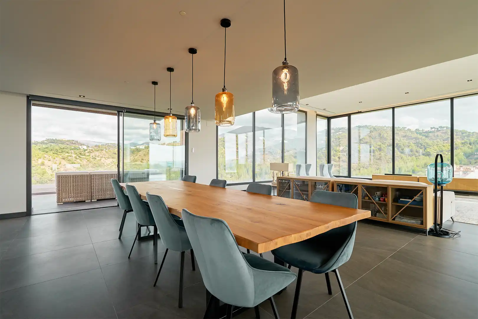 Comedor de Casa o chalet en venta en Benahavís con Aire acondicionado, Calefacción y Jardín privado