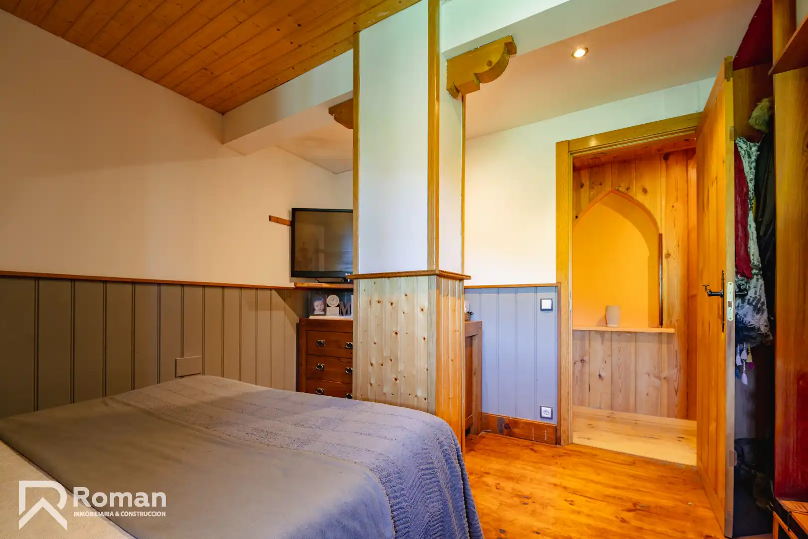 Bedroom of Houses for sale in Ezcabarte  with Furnished and Balcony