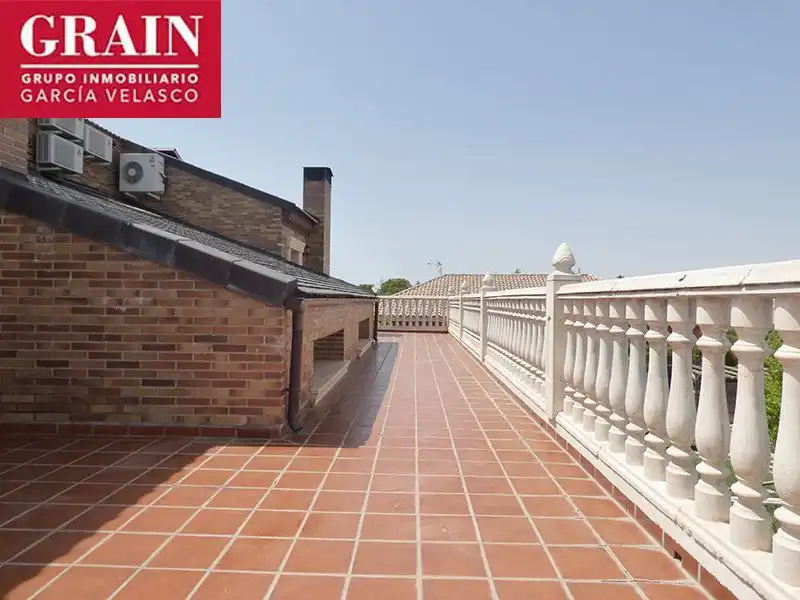 Terraza de Casa o chalet en venta en Albacete con Aire acondicionado, Calefacción y Jardín privado
