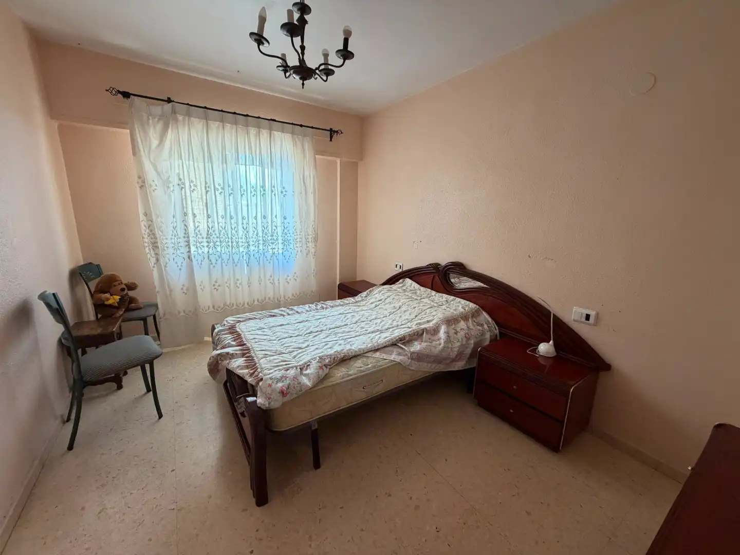 Bedroom of Flat for rent in Gandia  with Terrace, Furnished and Oven