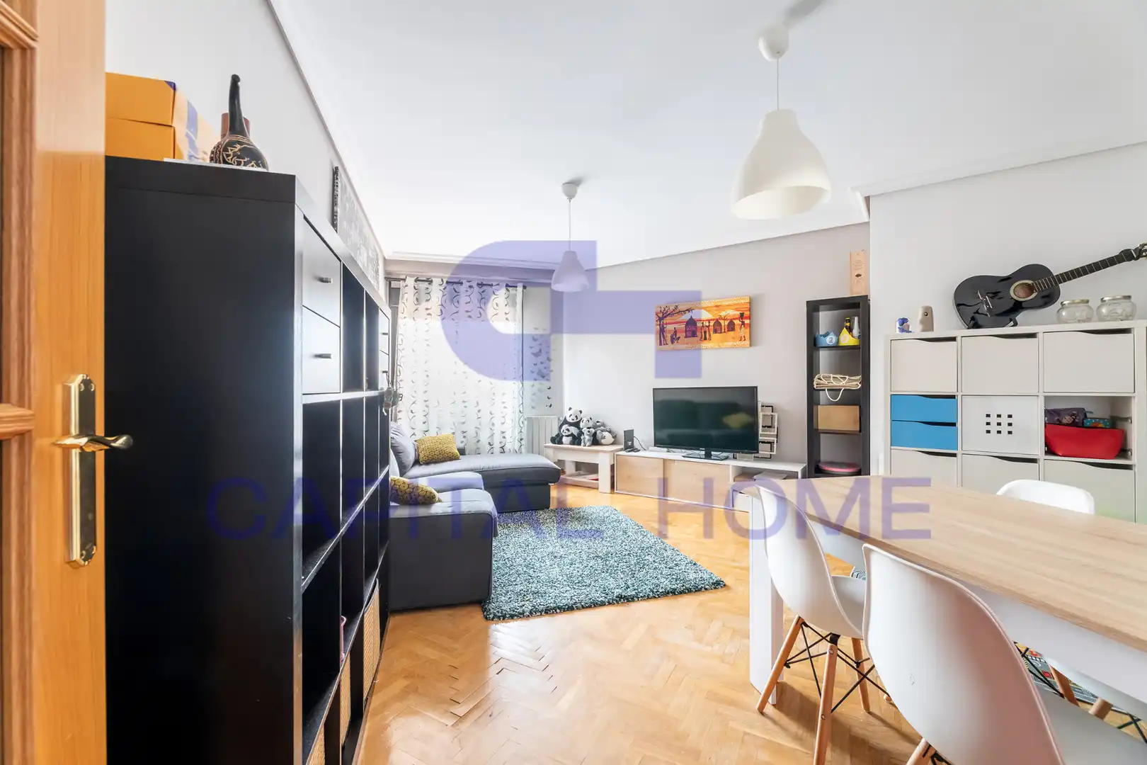 Sala de estar de Piso en venta en Navalcarnero con Aire acondicionado, Calefacción y Parquet