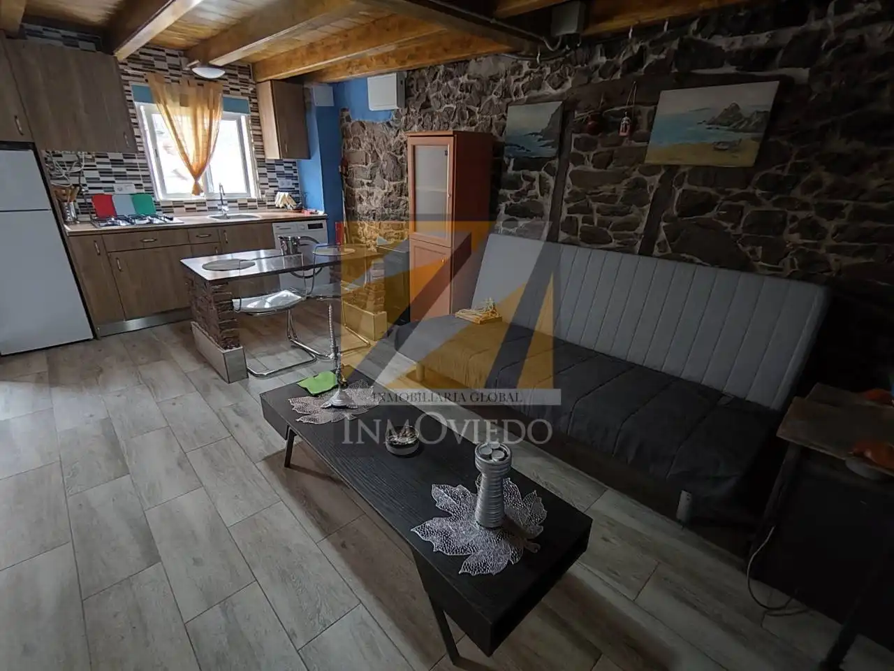 Sala de estar de Casa o chalet en venta en Riosa con Terraza