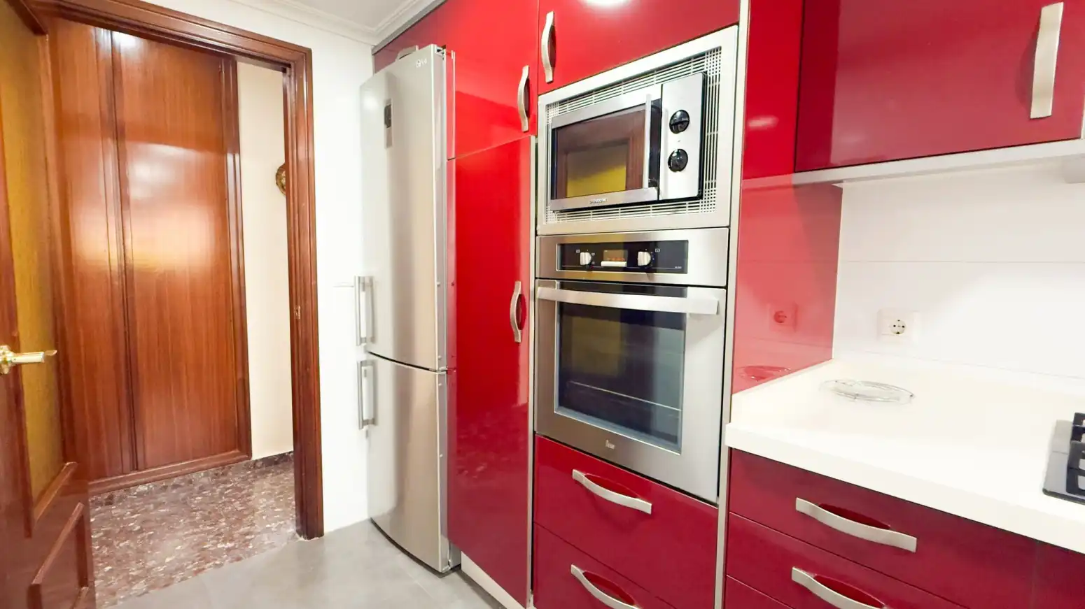 Cocina de Piso para compartir en Valencia con Aire acondicionado, Calefacción y Amueblado