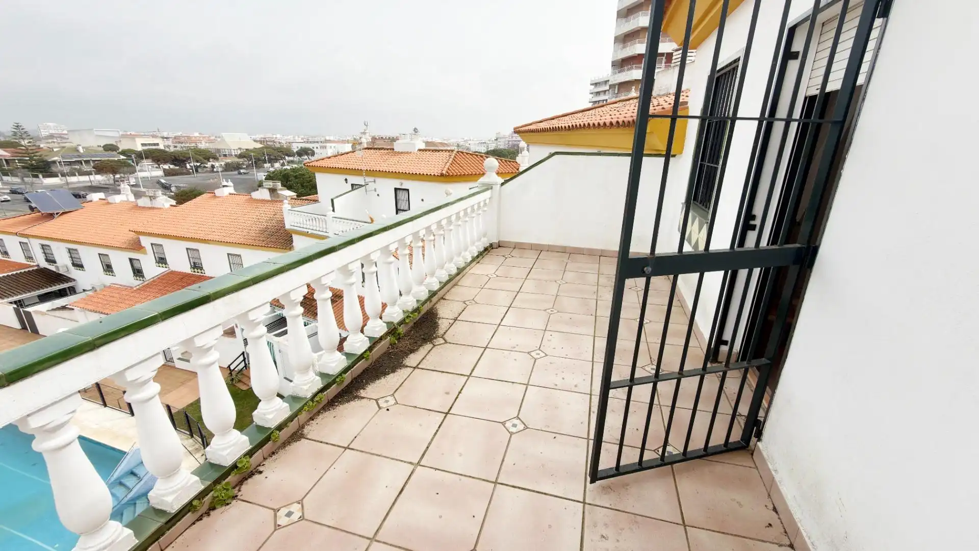 Terraza de Casa adosada de alquiler en Punta Umbría con Terraza y Piscina comunitaria