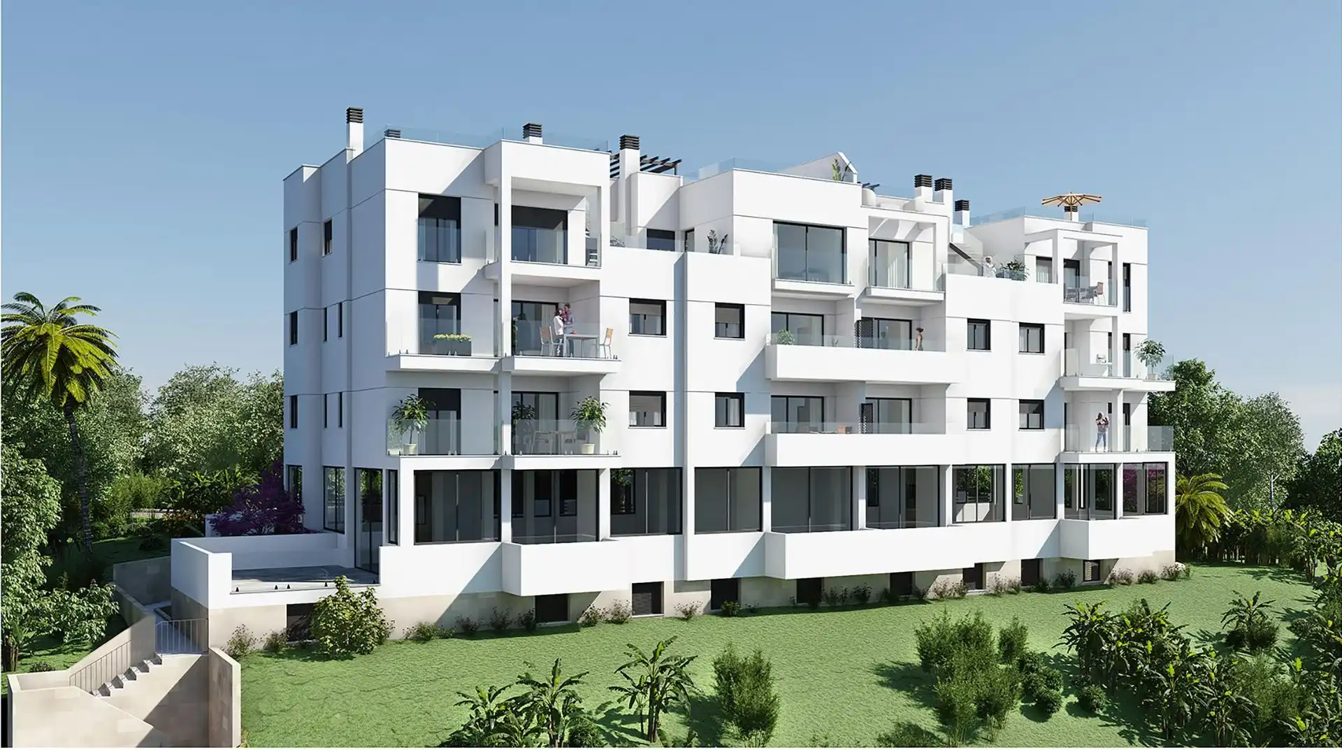 Vista exterior de Apartament en venda en Torrox amb Aire condicionat, Calefacció i Terrassa