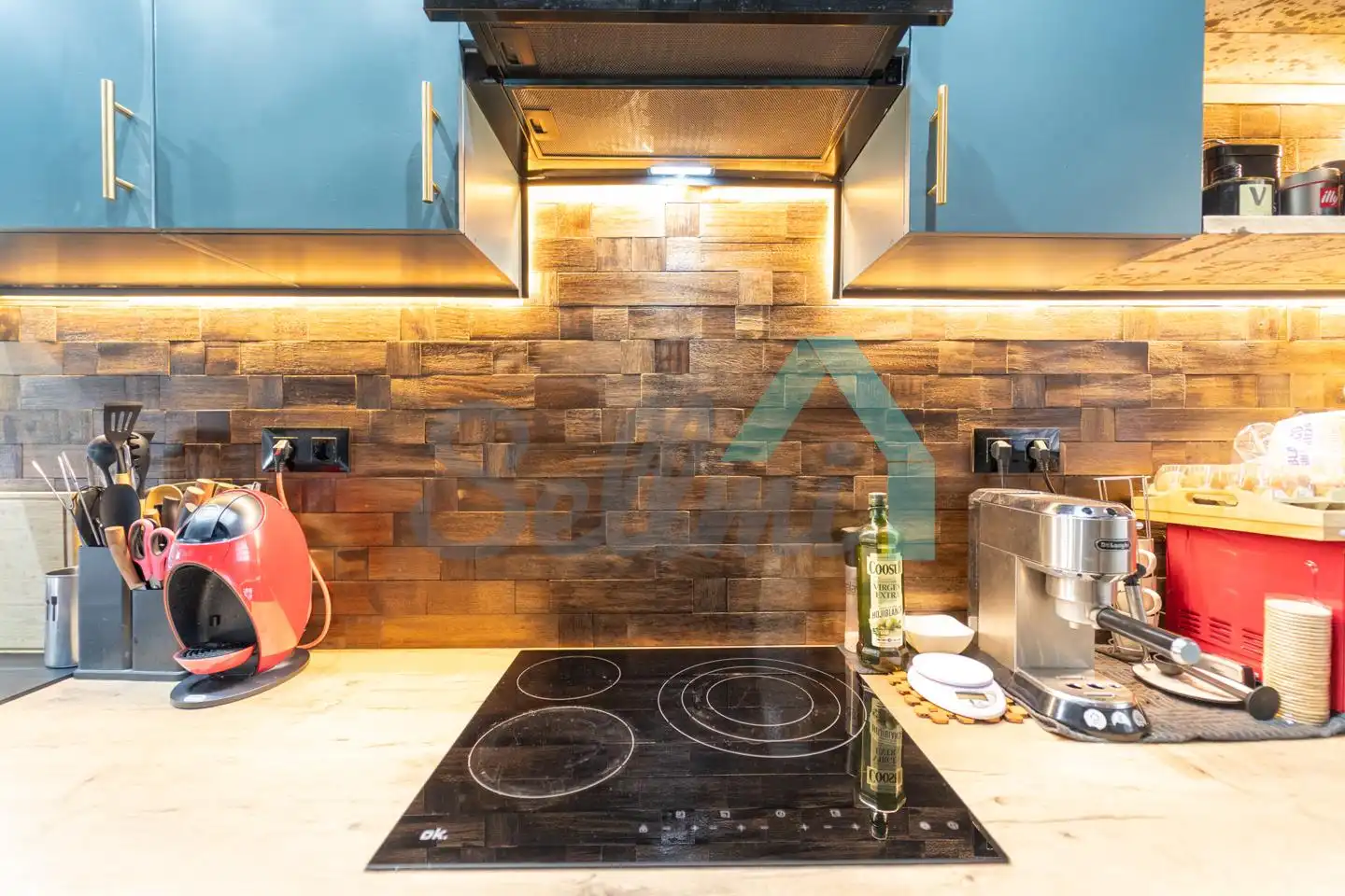 Cocina de Casa o chalet de alquiler en Mieres (Asturias) con Calefacción, Terraza y Amueblado