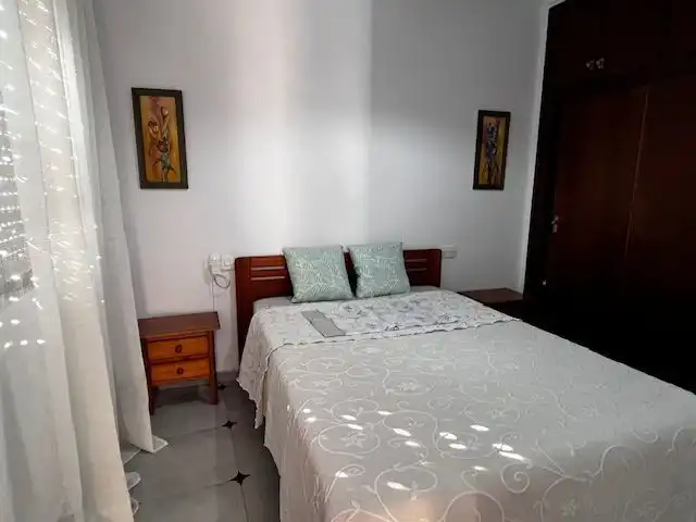 Dormitori de Apartament de lloguer en Chipiona amb Terrassa