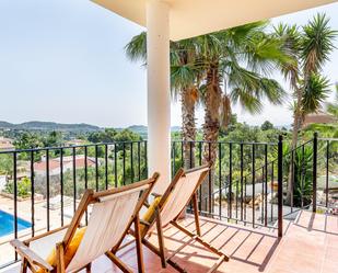 Terrassa de Casa o xalet de lloguer en Turís amb Aire condicionat, Calefacció i Jardí privat