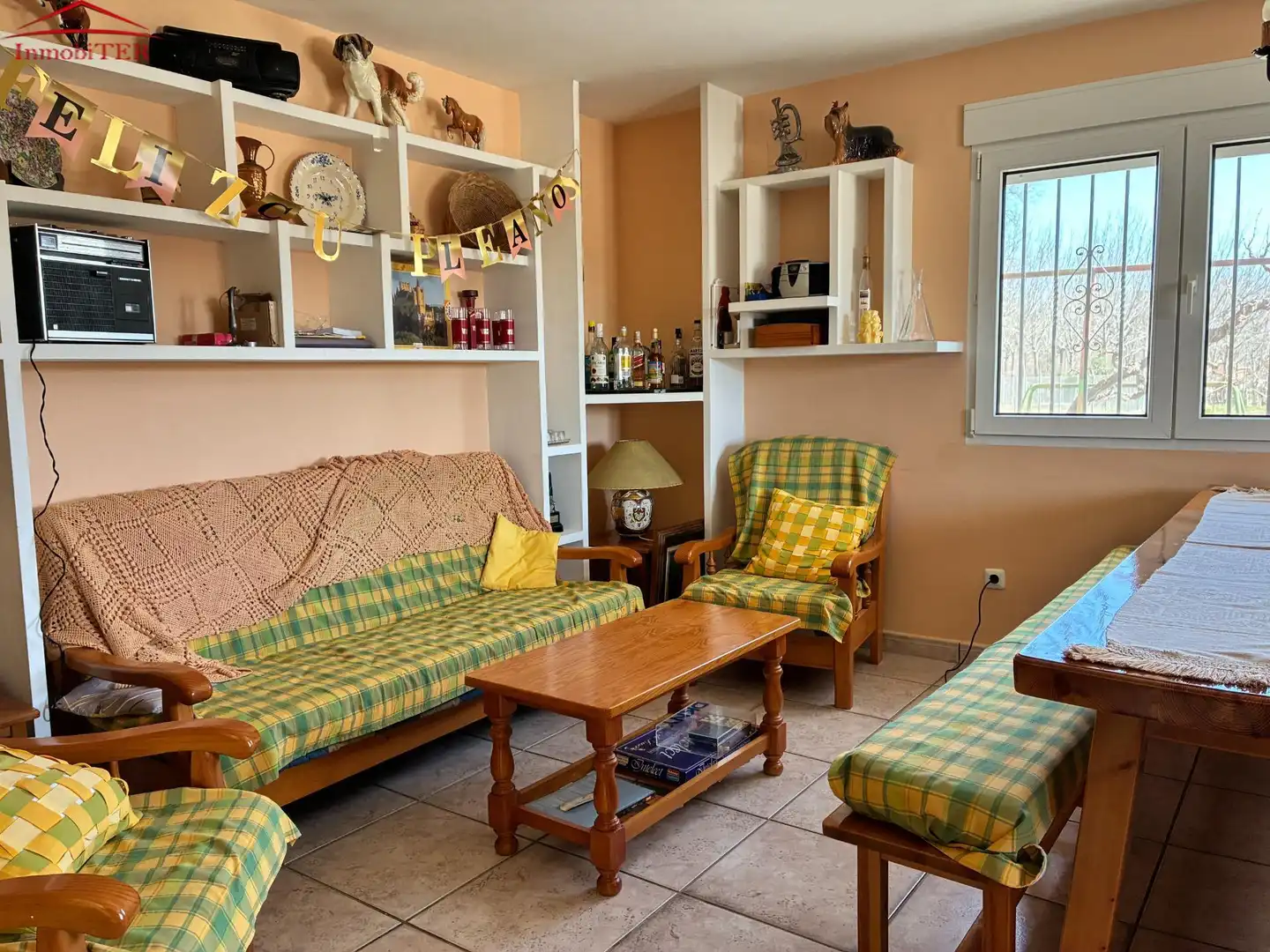 Living room of Houses for sale in Teruel  with Private garden and Swimming Pool