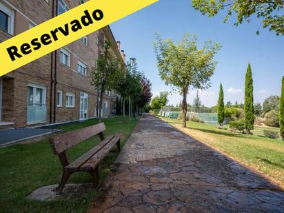 Garden of Attic for sale in Ávila Capital  with Heating, Private garden and Terrace