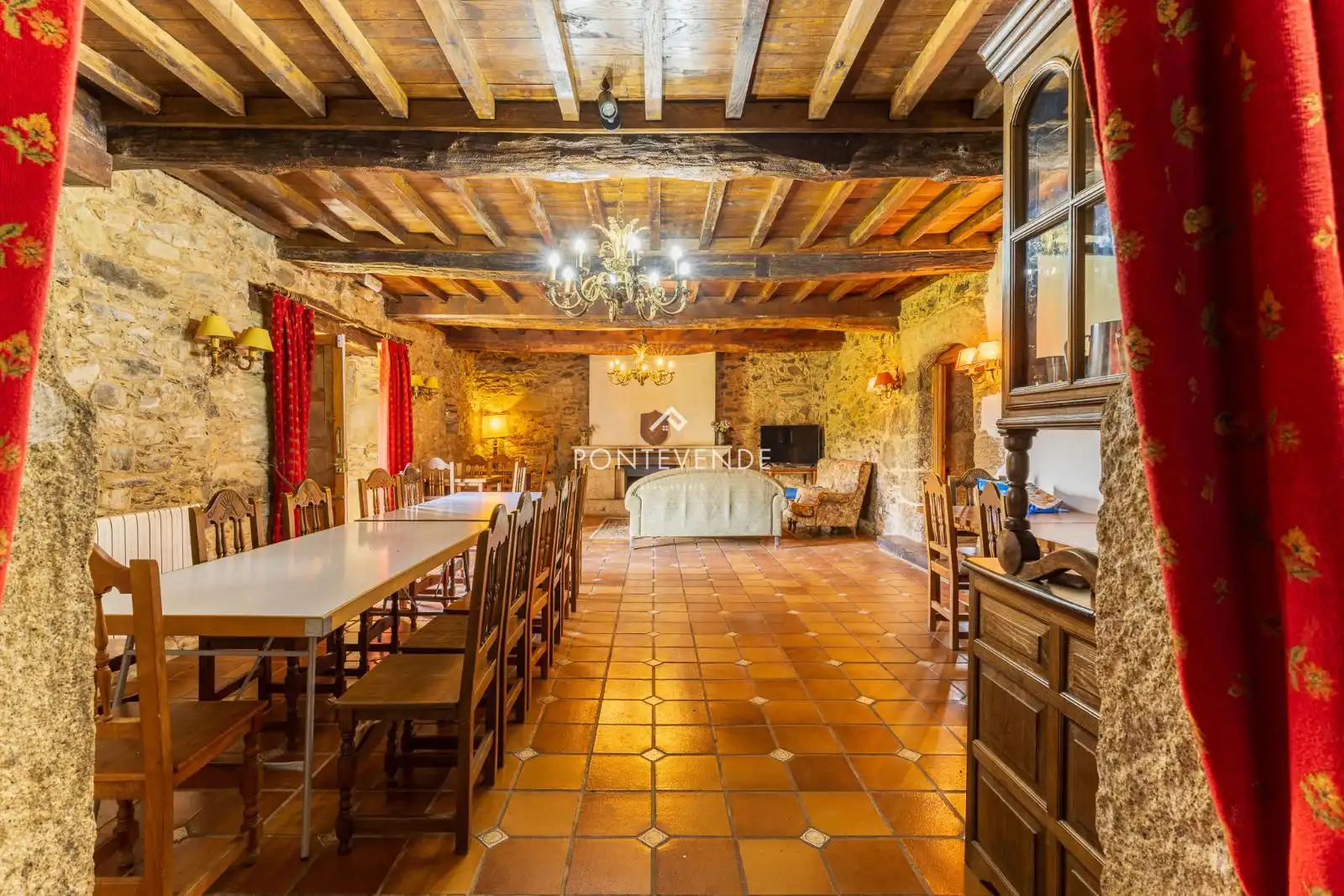 Comedor de Casa o chalet en venta en Santiso con Calefacción, Jardín privado y Terraza