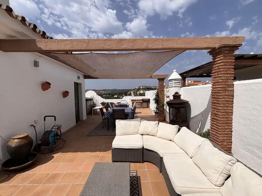 Terrace of Attic for sale in Mijas  with Terrace, Storage room and Furnished