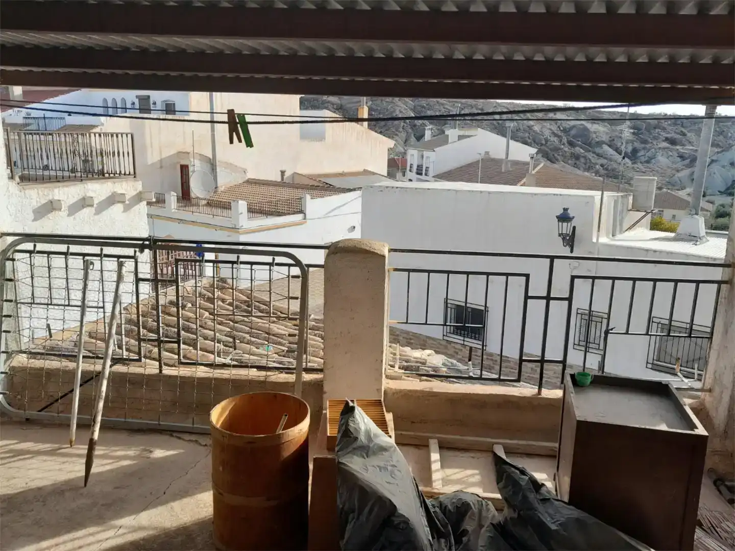Terrassa de Casa adosada en venda en Partaloa amb Jardí privat, Forn i Rentadora