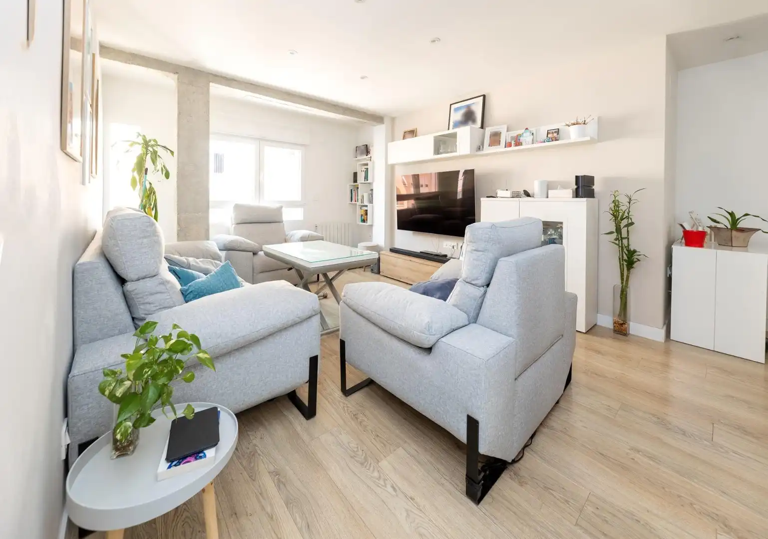 Sala de estar de Piso en venta en Granada con Terraza