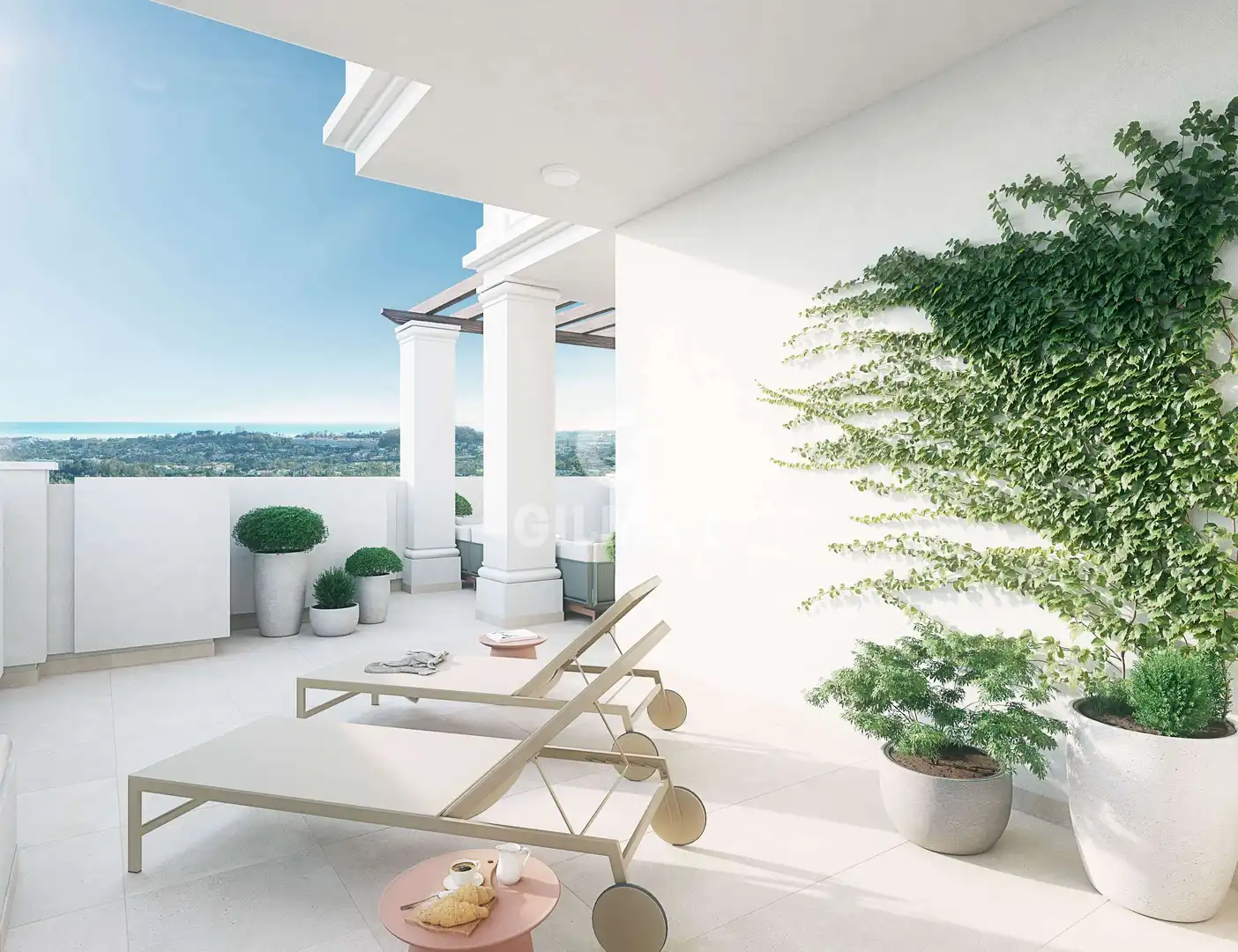 Terraza de Dúplex en venta en Marbella con Calefacción, Trastero y Piscina