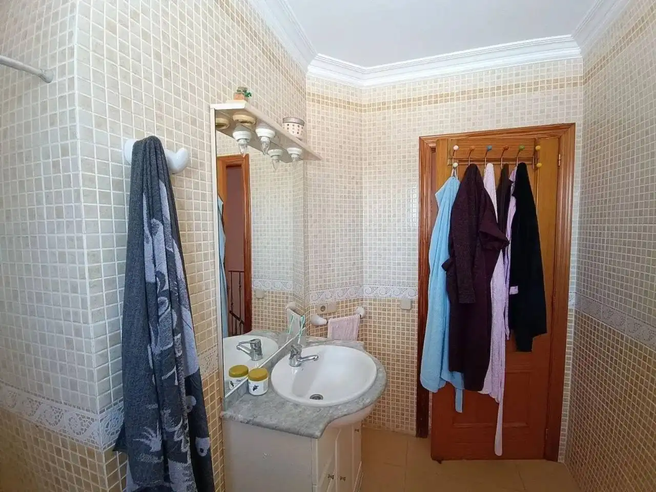Baño de Casa adosada en venta en Vilallonga / Villalonga con Terraza y Amueblado
