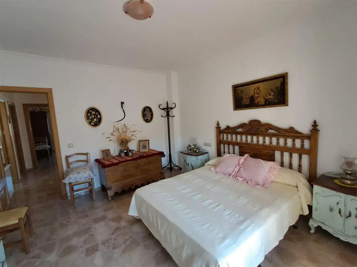 Habitación de Casa adosada en venta en Mahora con Trastero y Balcón
