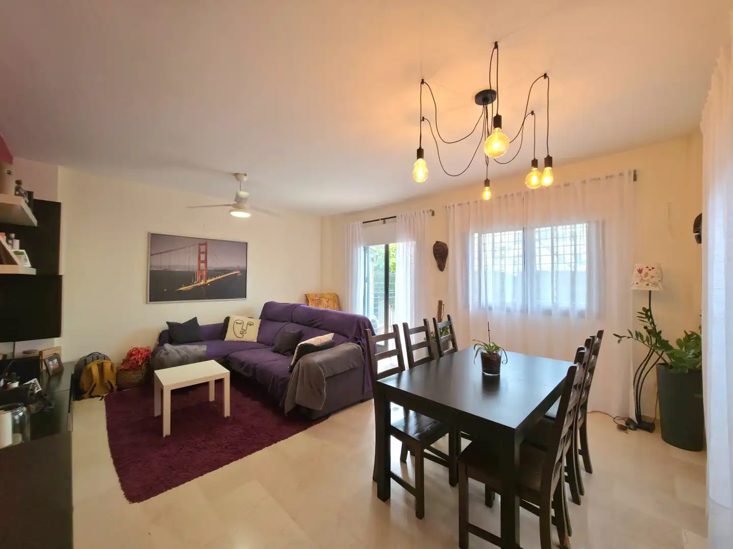Living room of Detached homes for sale in San Vicente del Raspeig / Sant Vicent del Raspeig  with Air Conditioner, Heating and Private garden