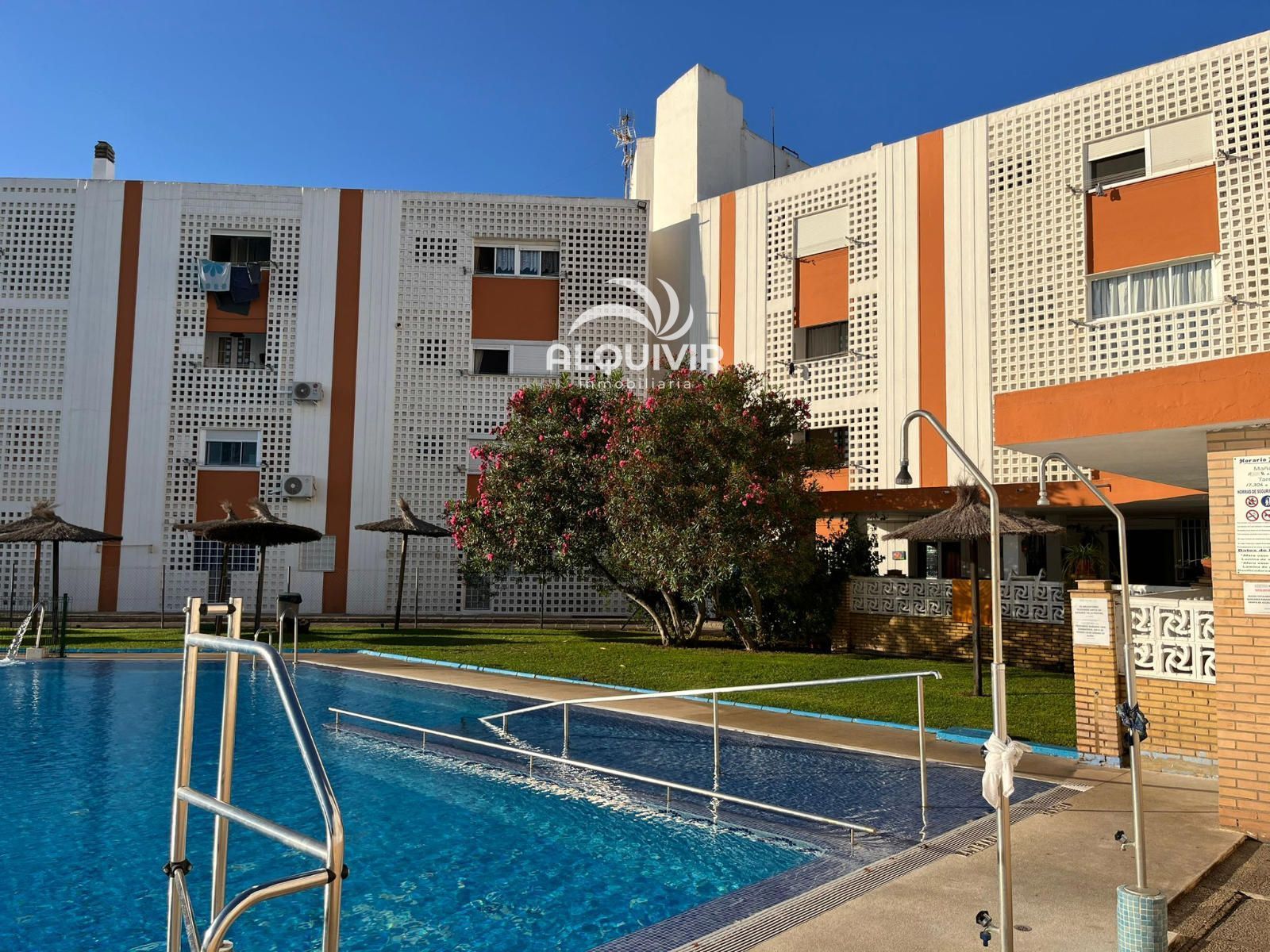 Exterior view of Flat for sale in Almonte  with Storage room, Swimming Pool and Furnished