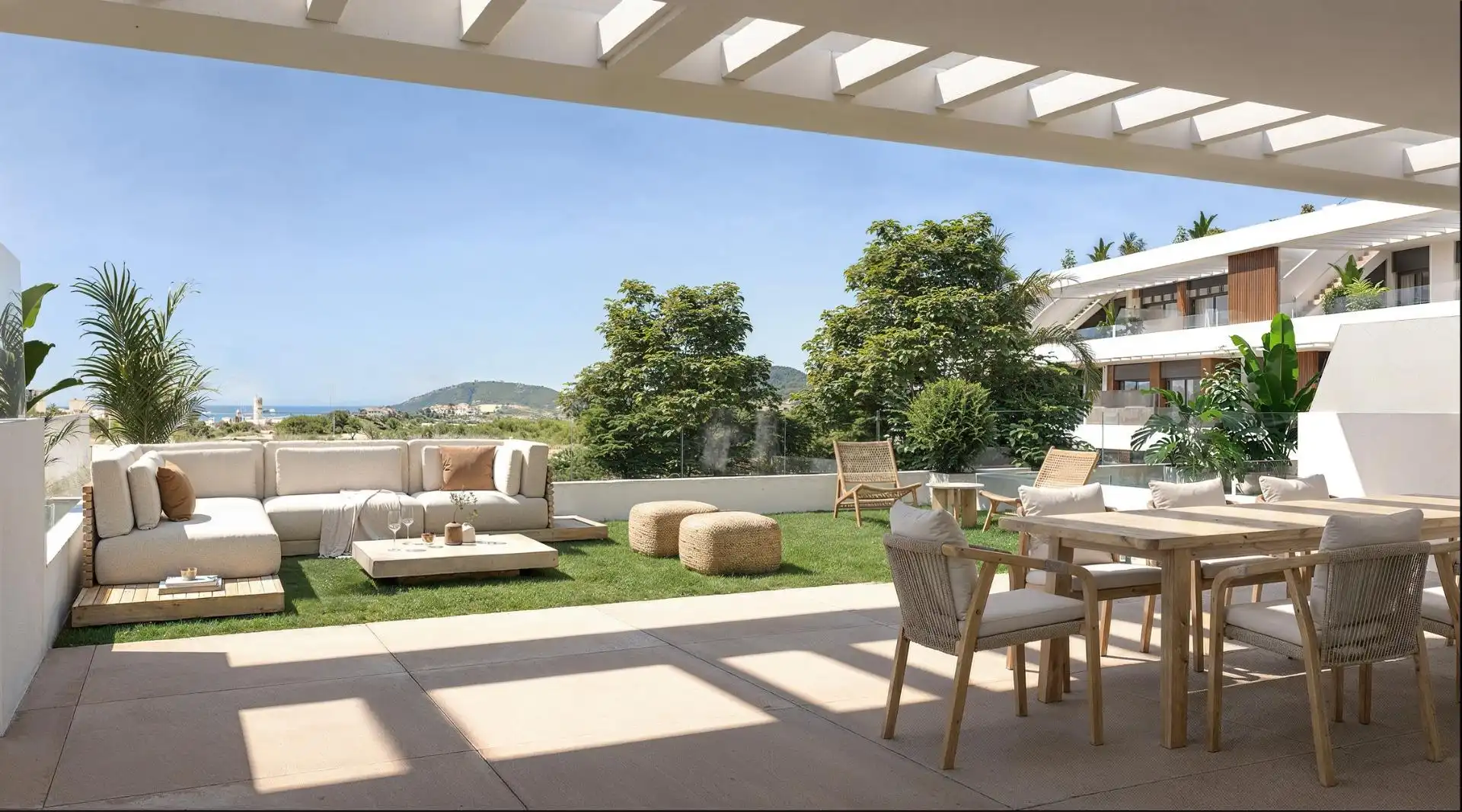 Terraza de Apartamento en venta en Finestrat con Aire acondicionado, Terraza y Trastero